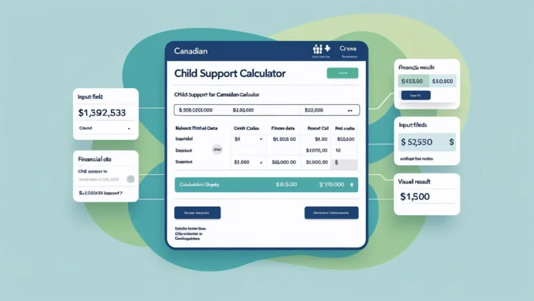 Child Support Calculator for Canada