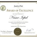 Iqbal Law award recognition